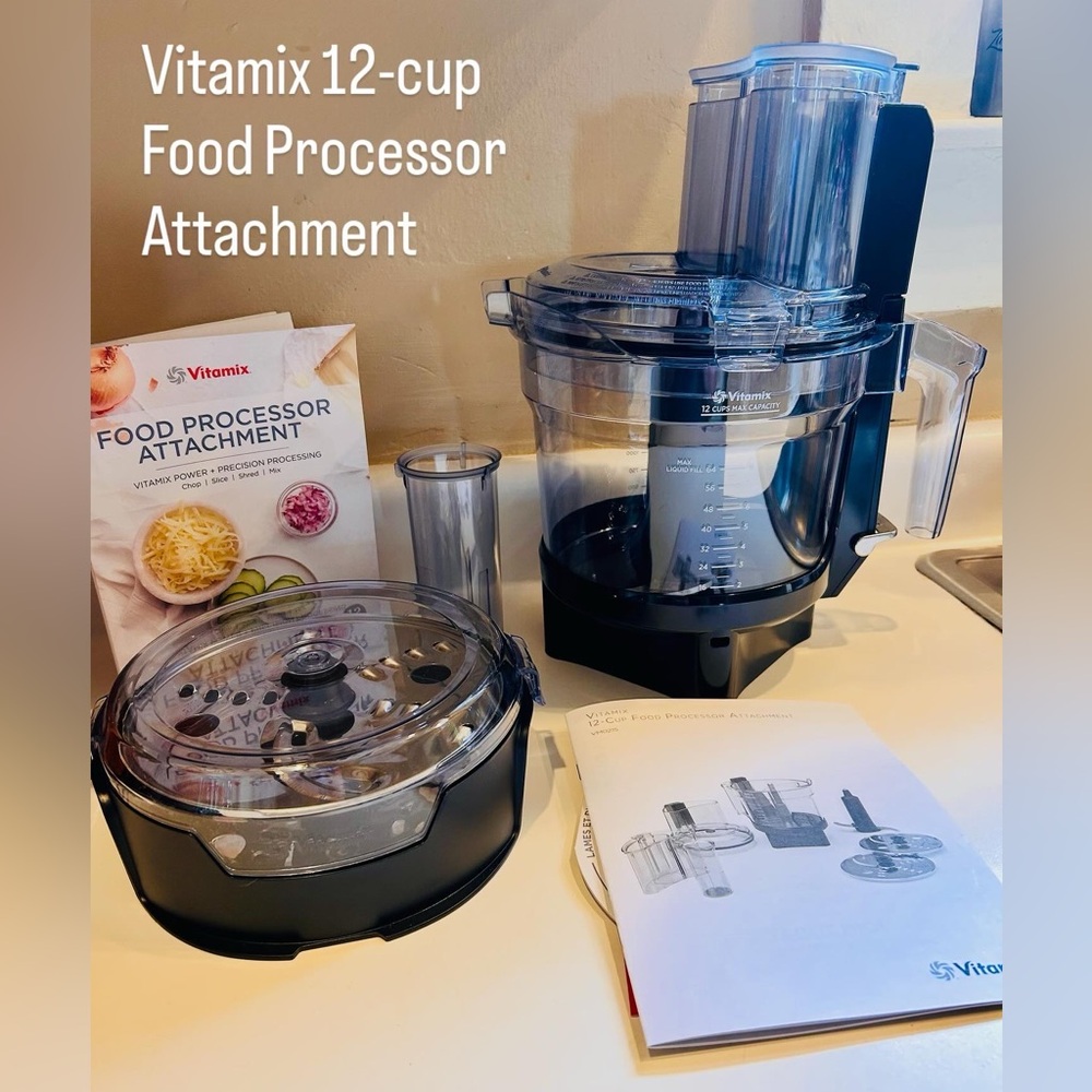 Vitamix Black Food Processor Attachment